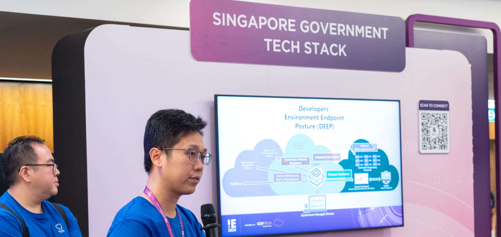 Singapore Government Tech Stack (SGTS) — a smarter and faster platform for building applications. Presentation at IE2024.